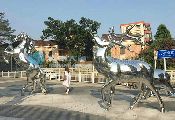 河南不銹鋼雕塑是怎么制作完成的(圖1) http://www.dgwx998.cn/